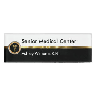 Medical Staff Name ID Tags