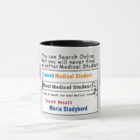 Medical Student Funny Best Search Mug