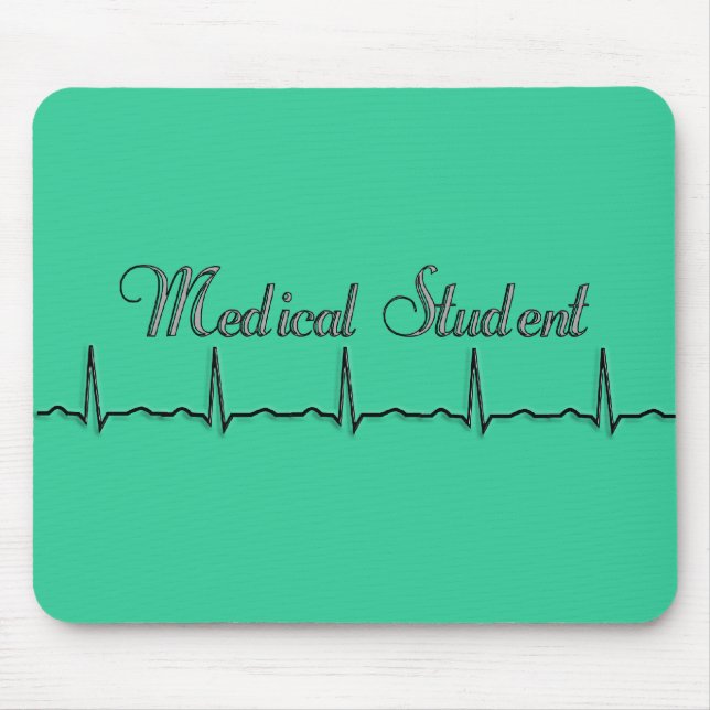 Medical Student QRS Design Gifts Mouse Pad (Front)