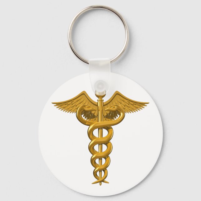 Medical Symbol Key Ring (Front)
