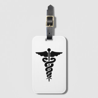 Medical Symbol  Luggage Tag