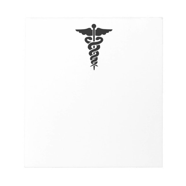 Medical Symbol Notepad (Front)