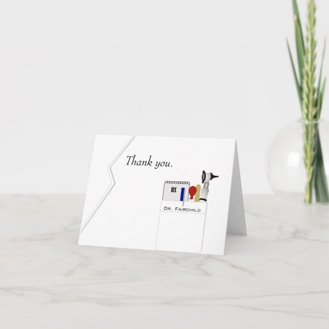 Medical Thank You Card (Front)