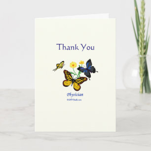 Medical Thank You Physician Card