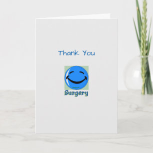 Medical Thank You Surgery Card