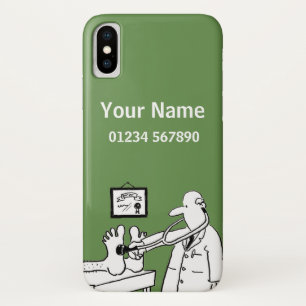 Medical Theme Cartoon iPhone X Case