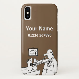 Medical Theme Cartoon iPhone X Case