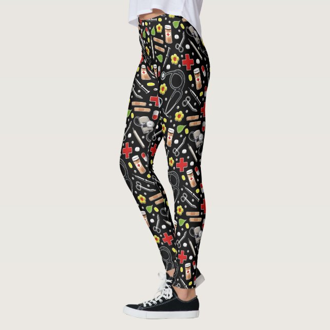 Medical Themed Leggings (Left)