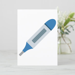 Medical Thermometer Invitation