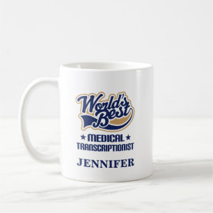 Medical Transcriptionist Personalised Mug Gift