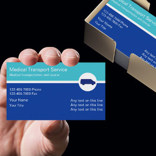 Medical Transport Business Cards