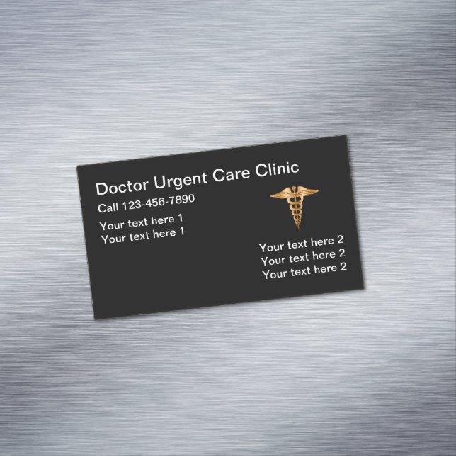 Medical Urgent Care Clinic Business Magnets (In Situ)