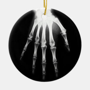 Medical X-Ray Doctor Hospital X-Ray Hand Ceramic Ornament