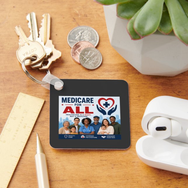 Medicare for All Key Ring (Desk)