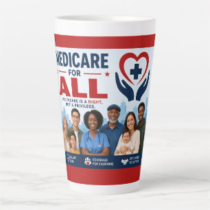 Medicare for All Latte Mug