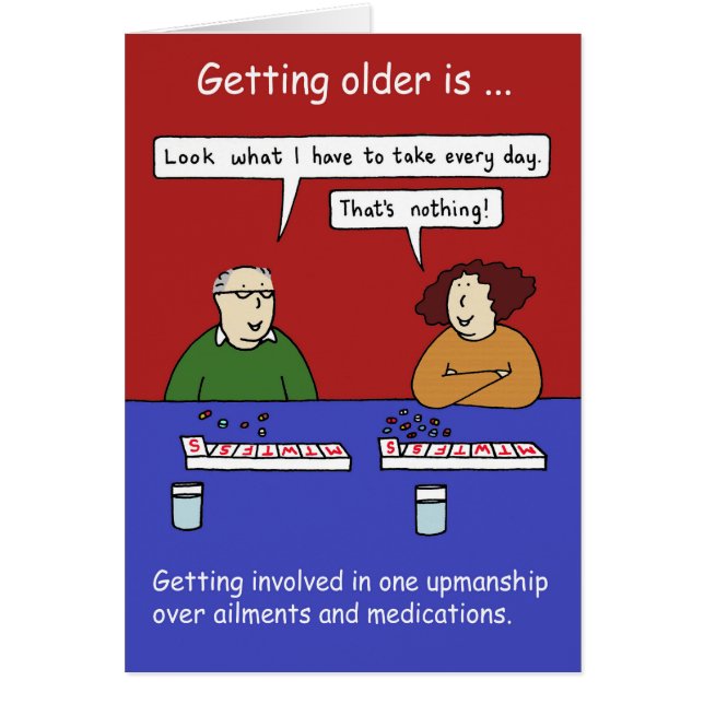 Medications and Ailments Humour (Front)