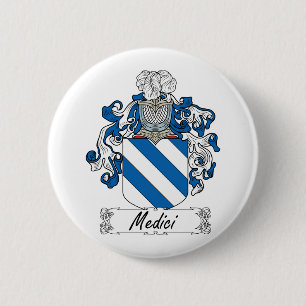 Medici Family Crest 6 Cm Round Badge