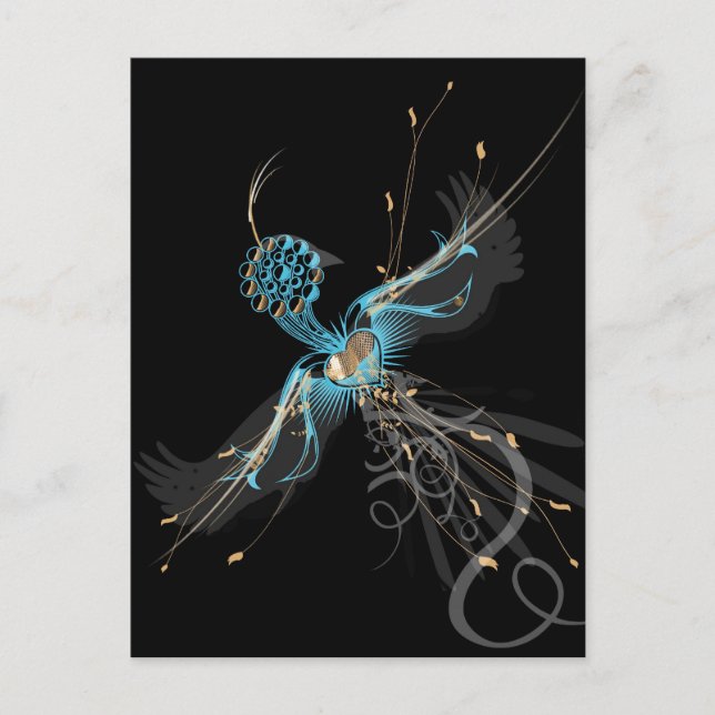 Medicine Bird Postcard (Front)