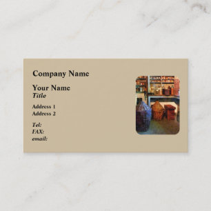 Medicine Bottles and Baskets Business Card