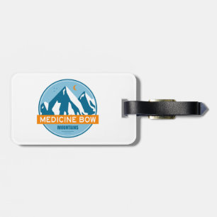 Medicine Bow Mountains Colorado Wyoming Luggage Tag