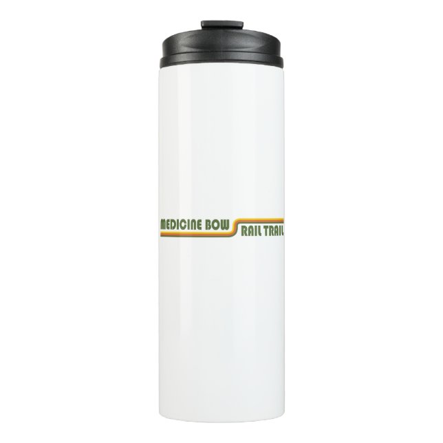 Medicine Bow Rail Trail Wyoming Thermal Tumbler (Front)