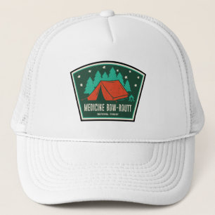 Medicine Bow-Routt National Forest Camping Trucker Hat