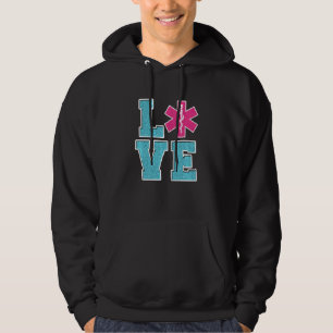 Medicine Emt Emergency Medic Technician Ems Parame Hoodie