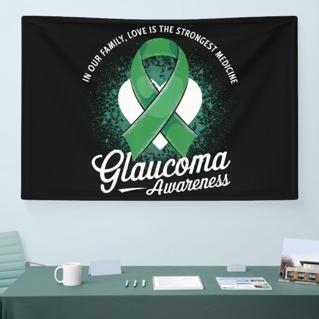 Medicine Glaucoma Awareness Banner (Tradeshow)