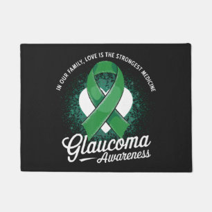 Medicine Glaucoma Awareness Doormat