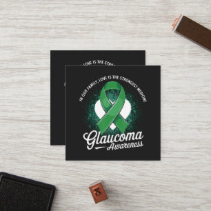 Medicine Glaucoma Awareness Loyalty Card