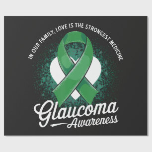 Medicine Glaucoma Awareness Wrapping Paper