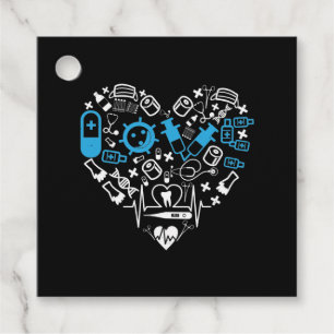 Medicine - Heart From Medicine Equipment Favour Tags