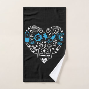 Medicine - Heart From Medicine Equipment Hand Towel