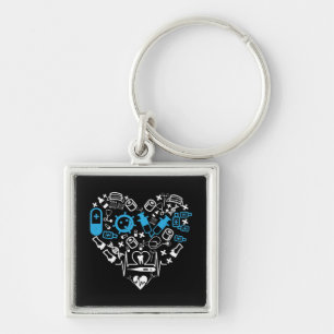 Medicine - Heart From Medicine Equipment Key Ring