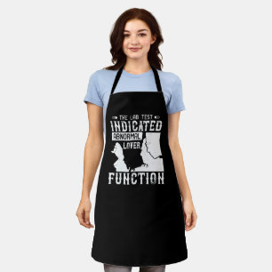 Medicine - Lab Test Shows Abnormal Lover Apron
