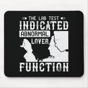 Medicine - Lab Test Shows Abnormal Lover Mouse Pad