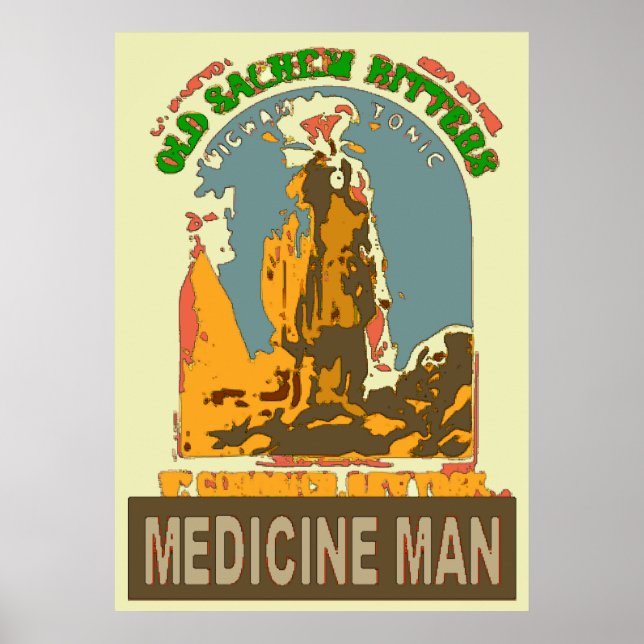 Medicine Man Tonic Poster (Front)
