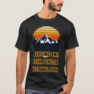 Medicine Owl Peak Glacier National Park T-Shirt