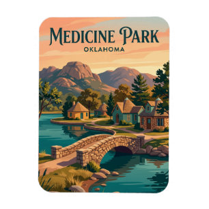 Medicine Park USA Magnet
