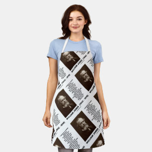 Medicine Psychology Philosophy William James Quote Apron