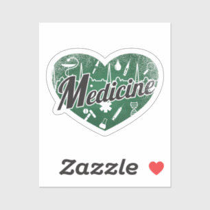 Medicine Retro Heart Blackboard Love