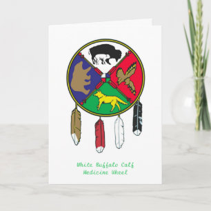 Medicine Wheel Holiday 2 Card