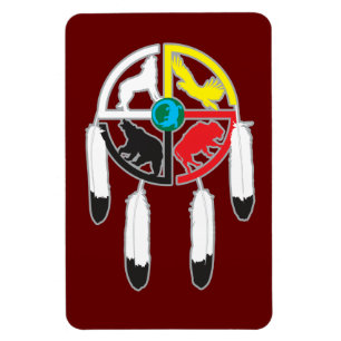 Medicine Wheel Magnet