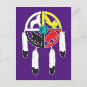Medicine Wheel Postcard