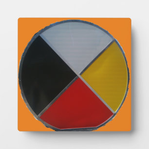 Medicine Wheel Tabletop Plaque with Easel