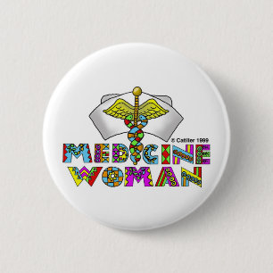 Medicine Woman button