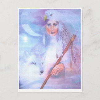 medicine woman postcard
