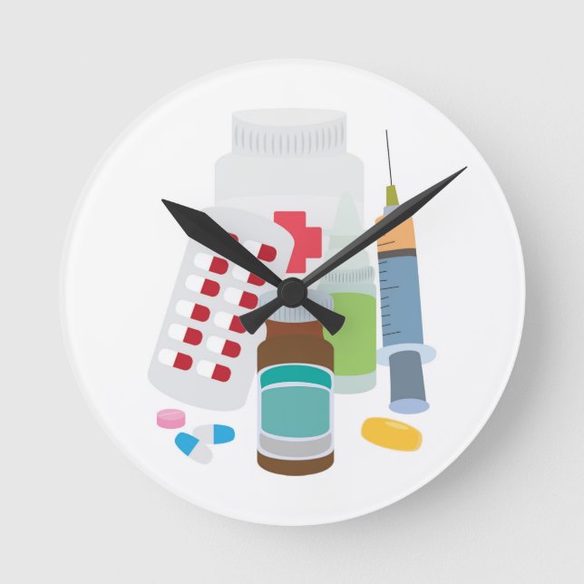 Medicines Round Clock (Front)