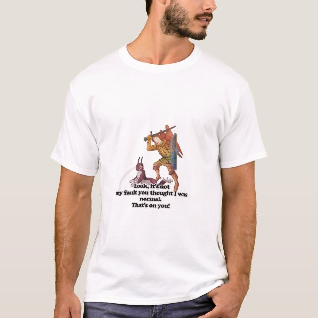 Medieval art meme - It's not my fault T-Shirt (Front)