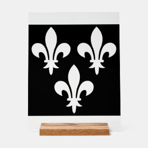 Medieval Banner of France Acrylic Sign